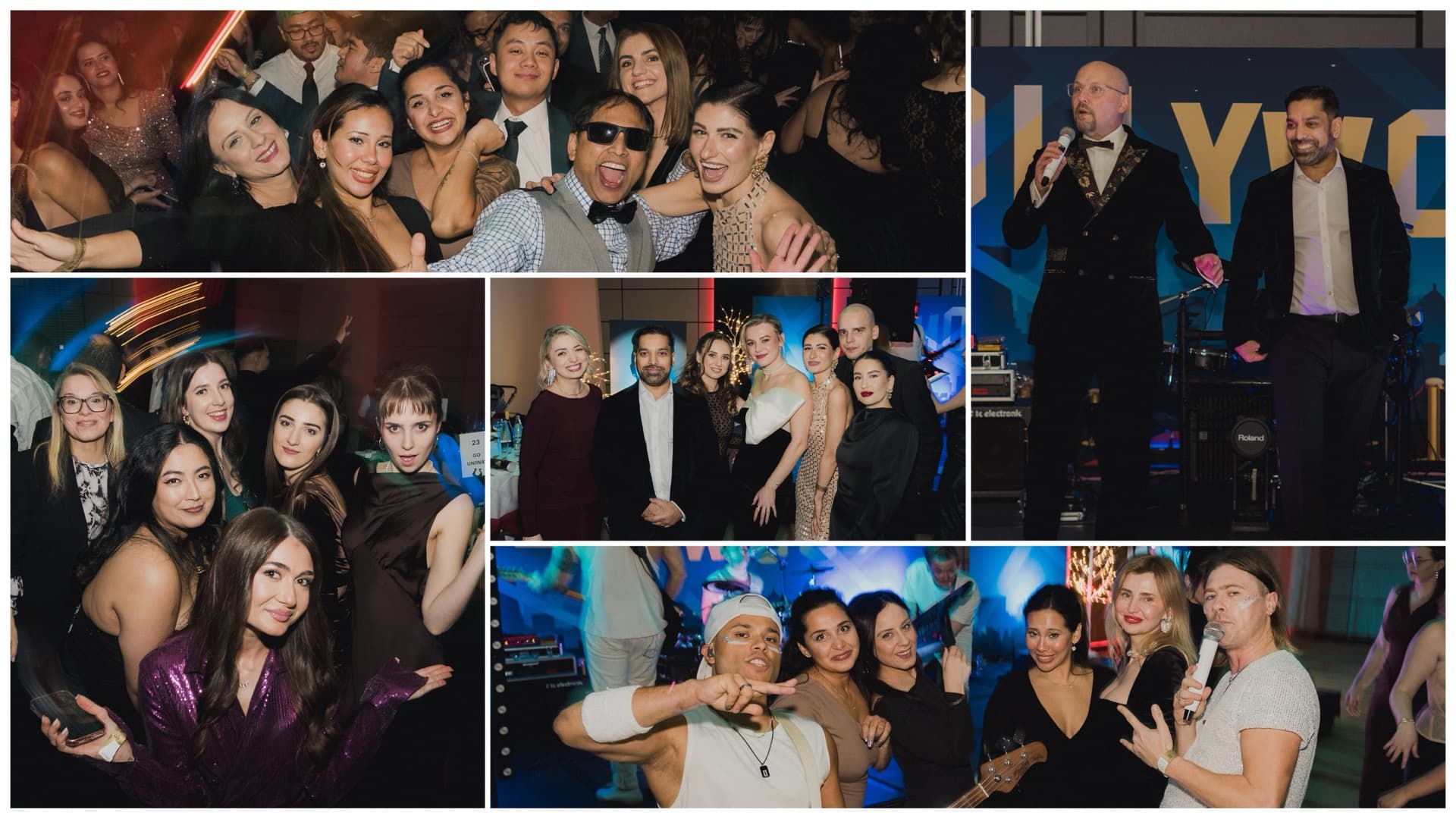 PEN Group Celebrates a Hollywood-Themed Christmas Party in London
